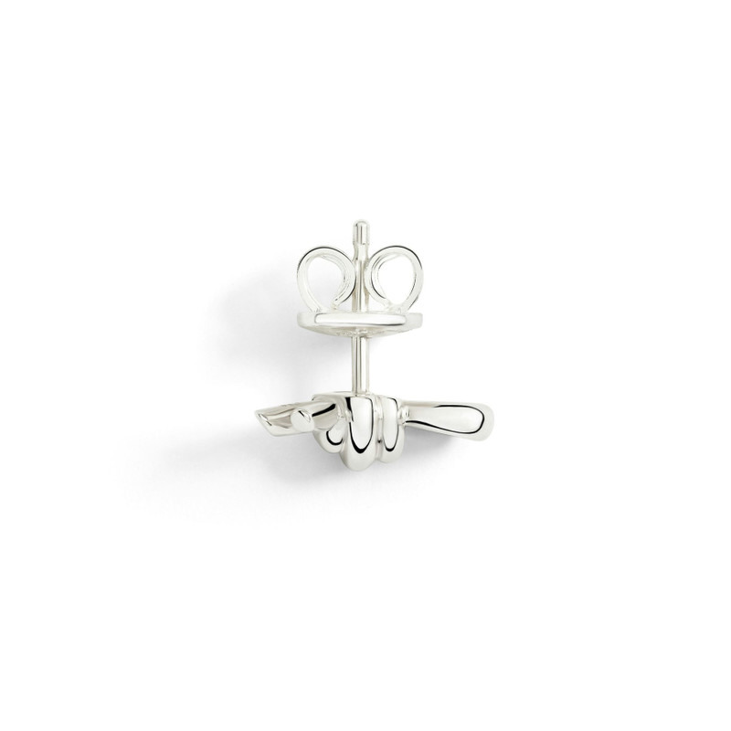 DoDo SILVER NODO STUD EARRING outlook