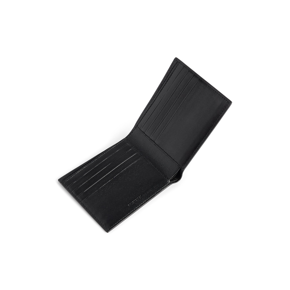 Men's Cash Square Folded Wallet in Black/multicolor - 3