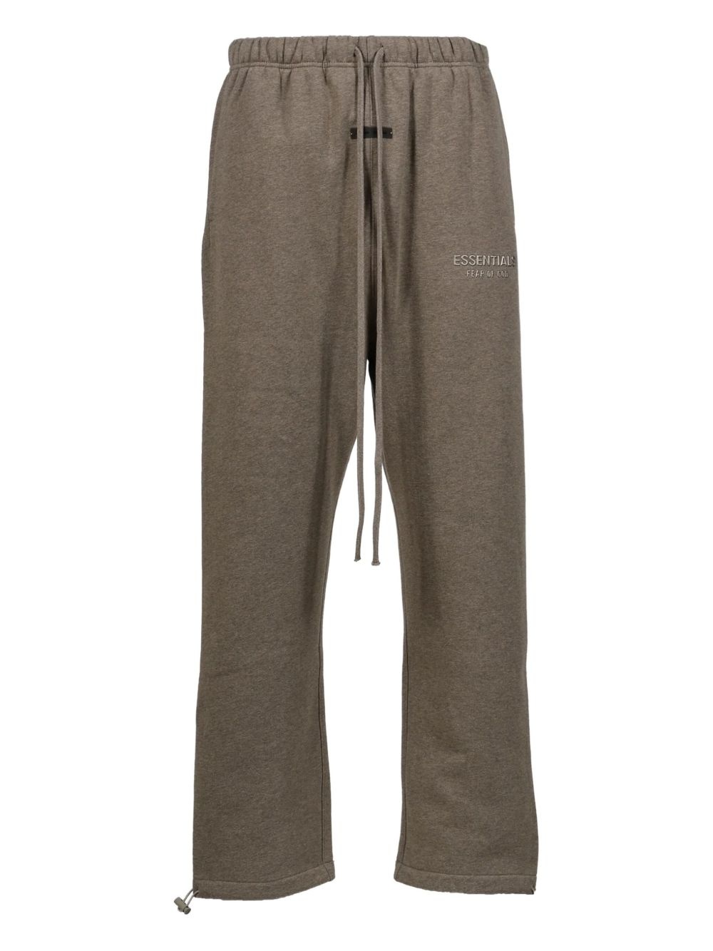 drawstring track pants - 1