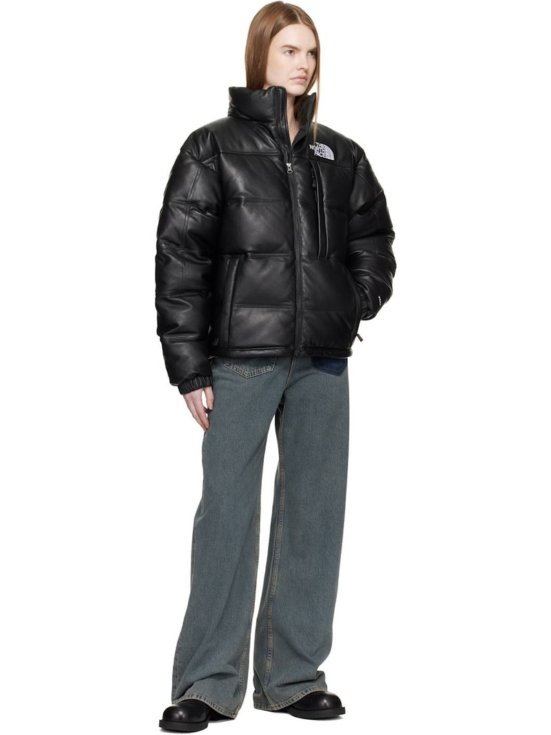 The North Face Black Leather Pack Summit Series Down Jacket outlook