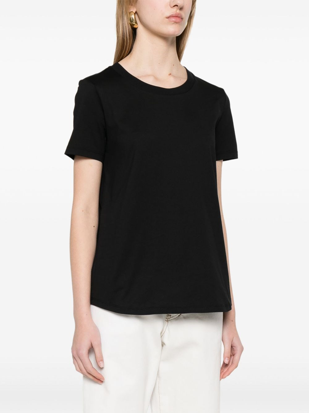 Embroidered cotton t-shirt - 3