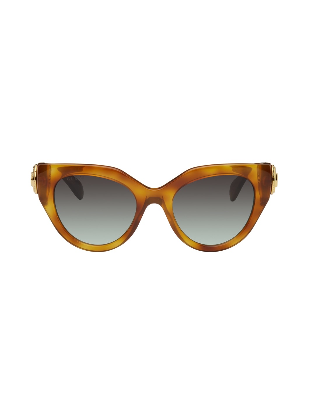 Tortoiseshell Cat-Eye Sunglasses - 1