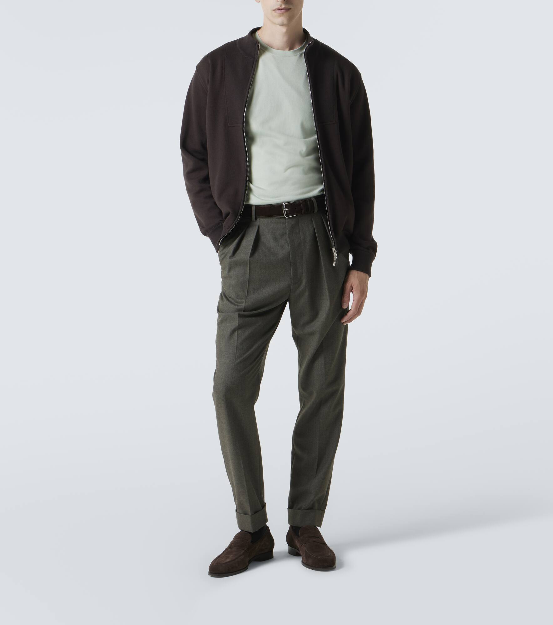 Cotton crewneck sweater - 2