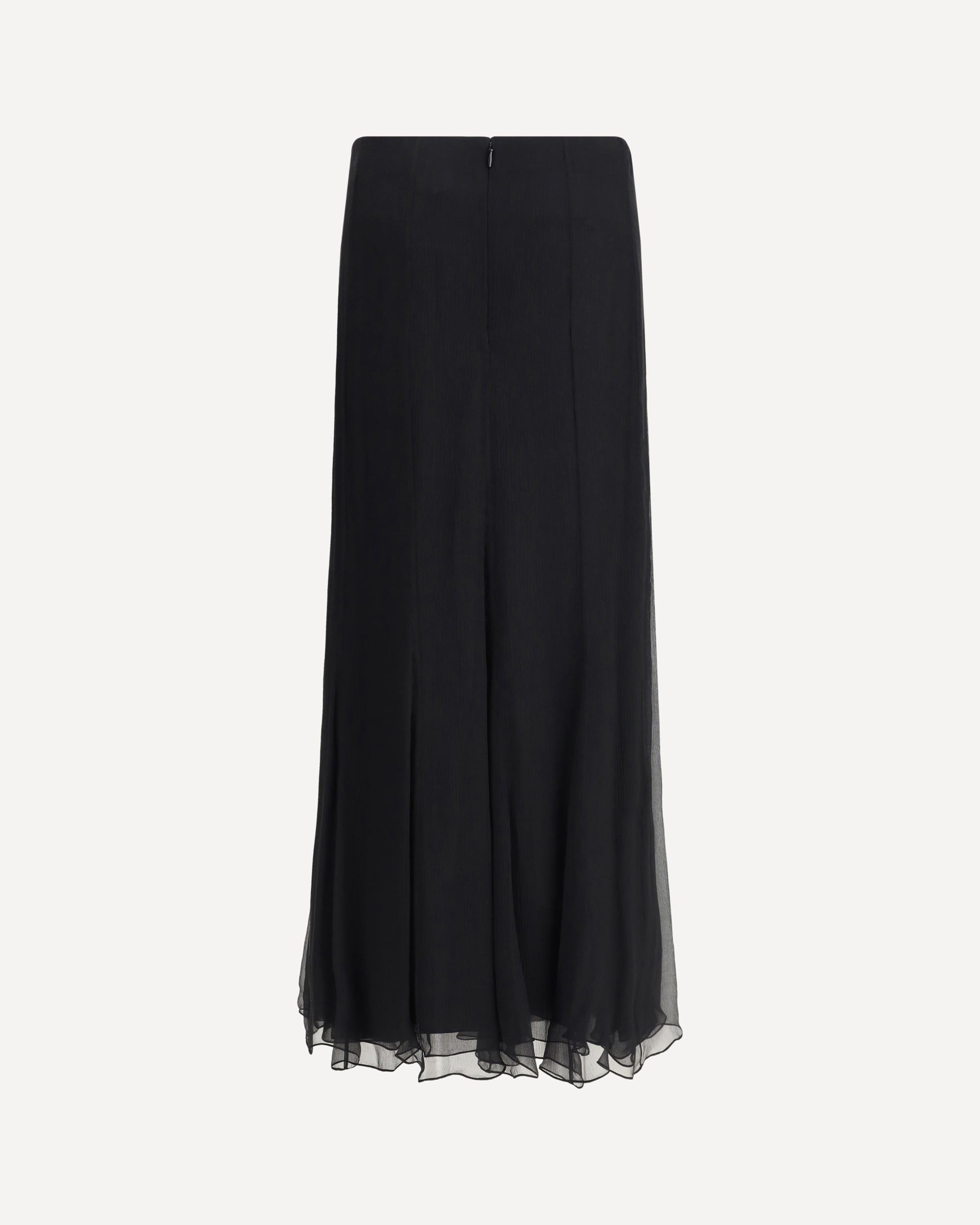 Silk Long Skirt - 2