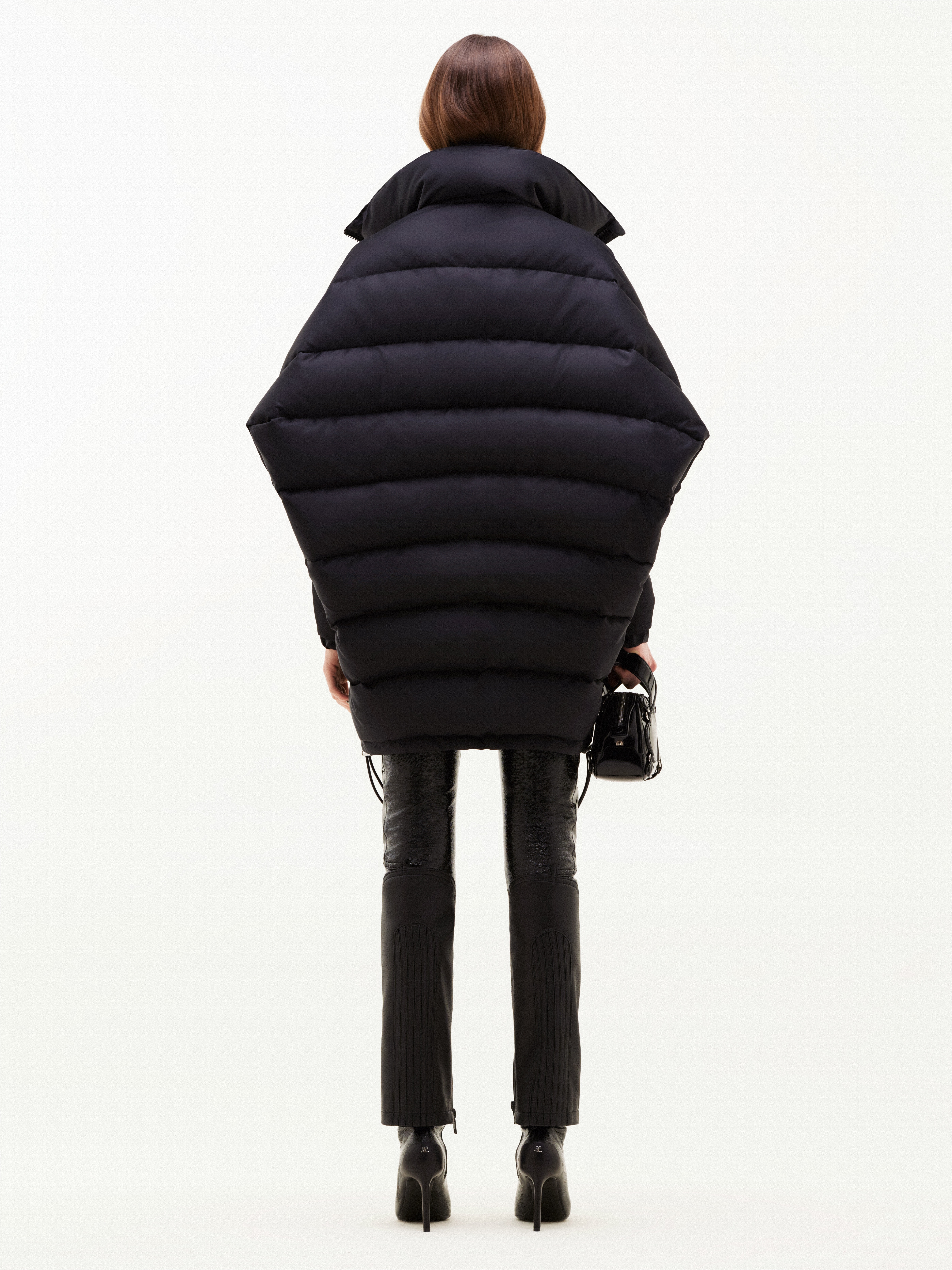 SHORT PRISM NYLON PUFFER - 4