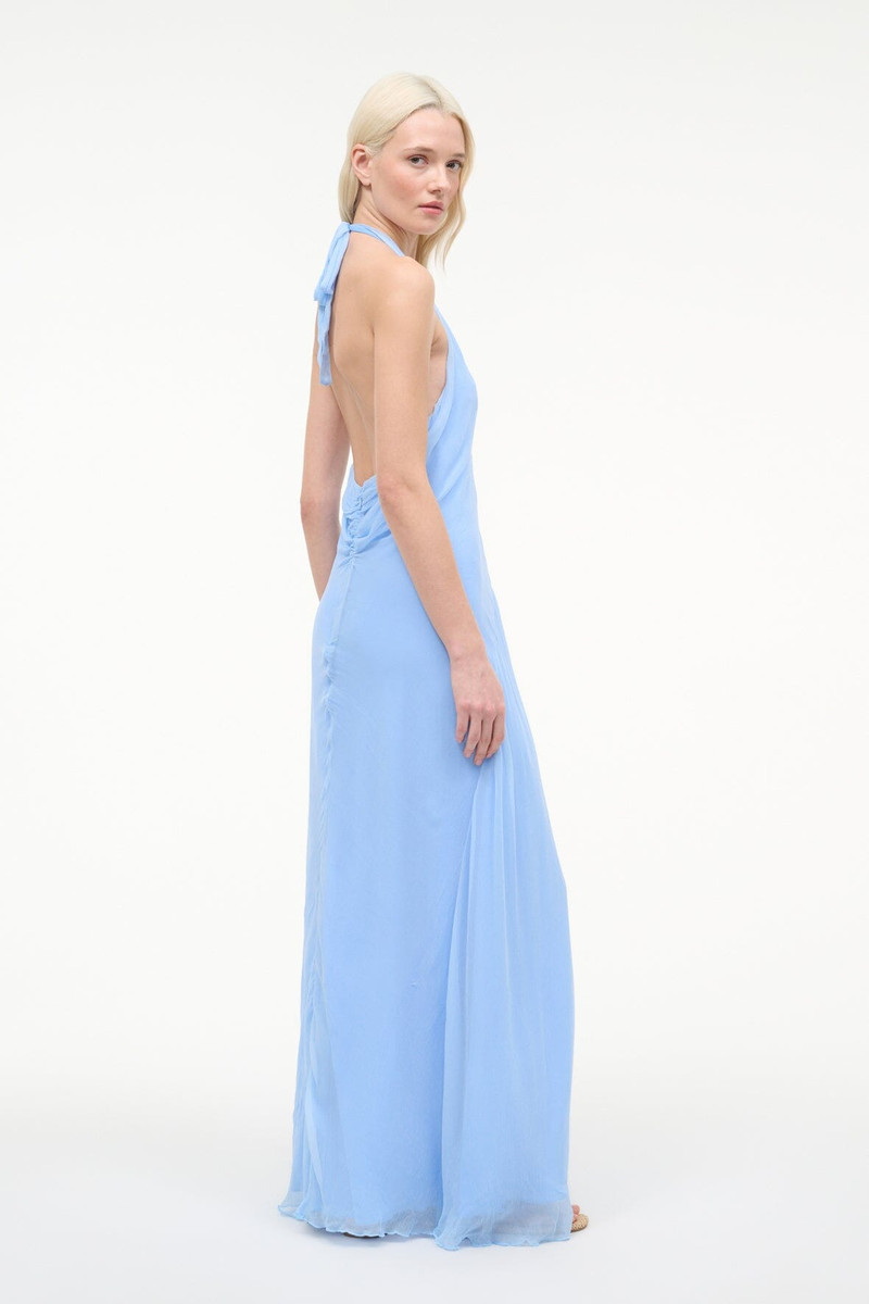 STAUD STAUD LUMA DRESS CLEAR BLUE outlook