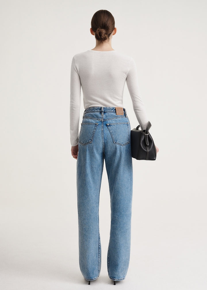 Thin cashmere top bone - 4