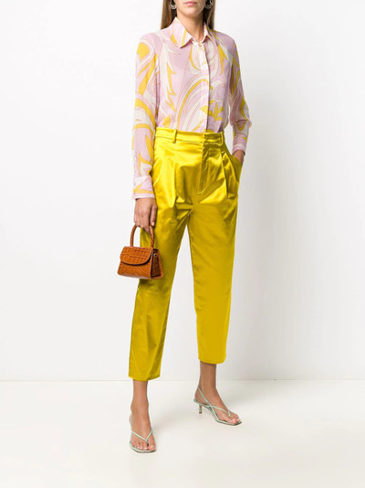 EMILIO PUCCI Dinamica print silk shirt  outlook