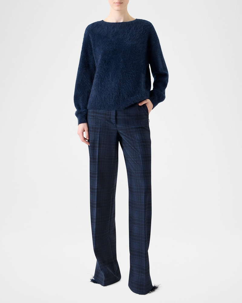 AKRIS Brushed Cashmere Crewneck Sweater outlook