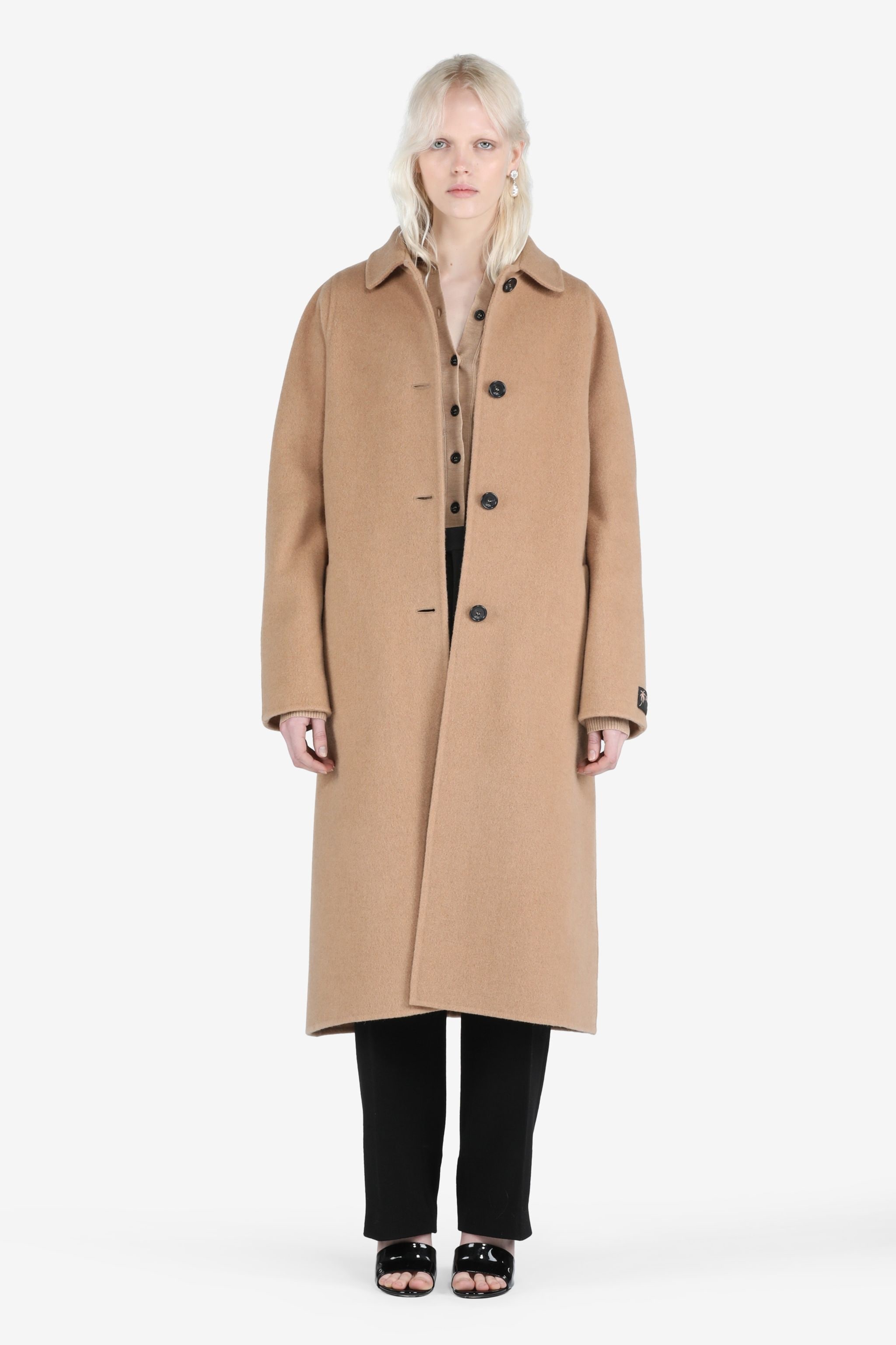SINGLE-BREASTED COAT - 1