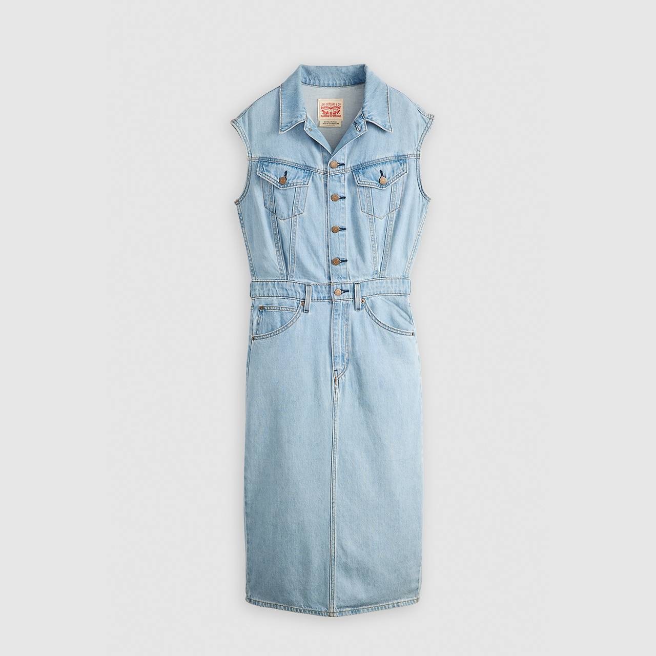 ICONIC SLEEVELESS DRESS - 1