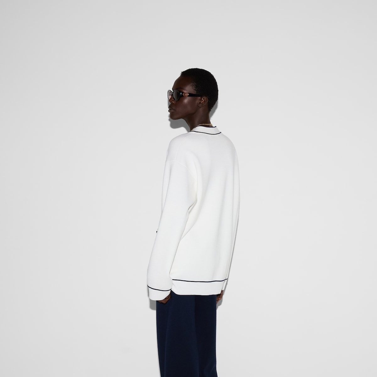 Fine wool cardigan - 4