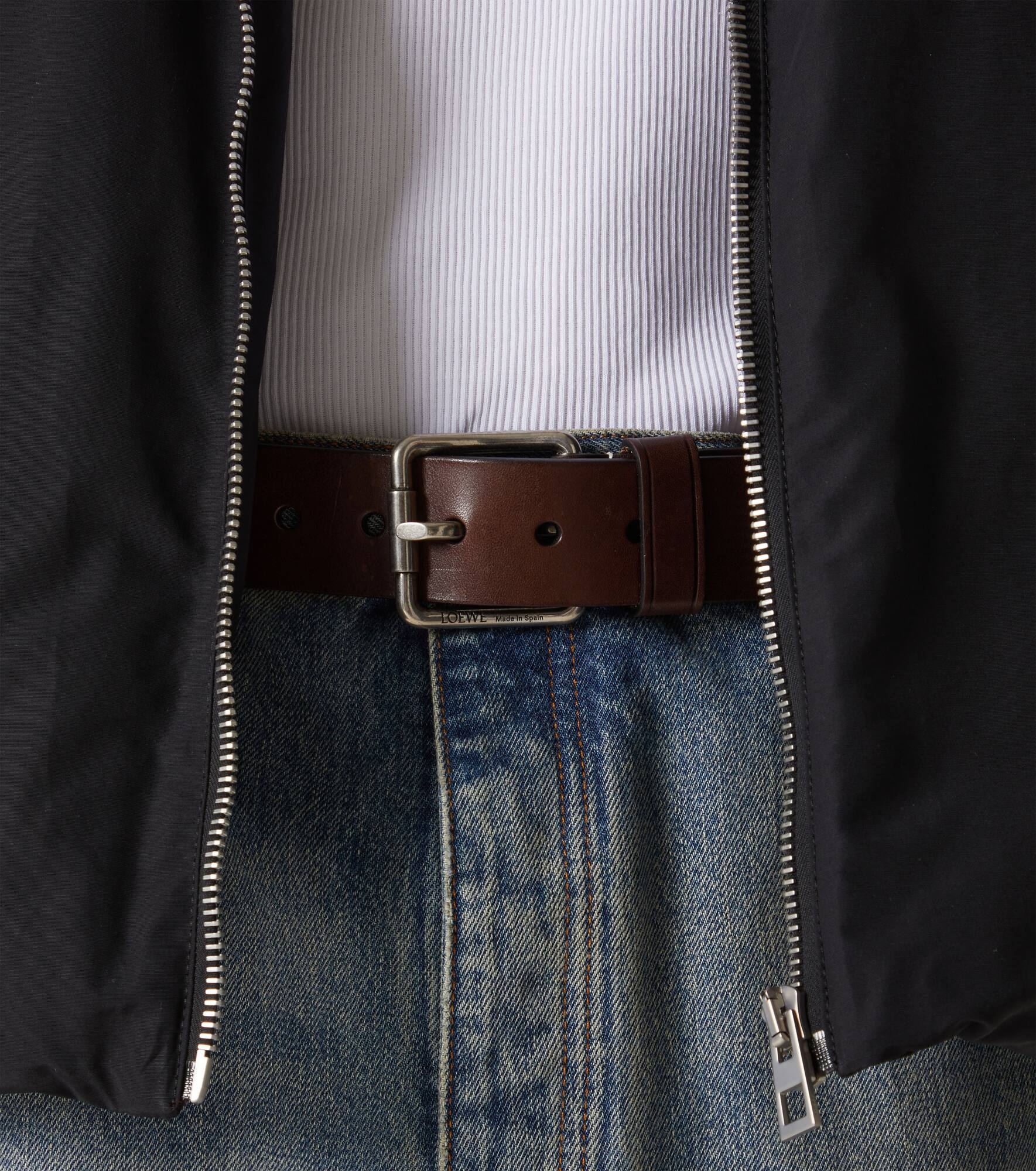 Roller Curve leather belt - 3