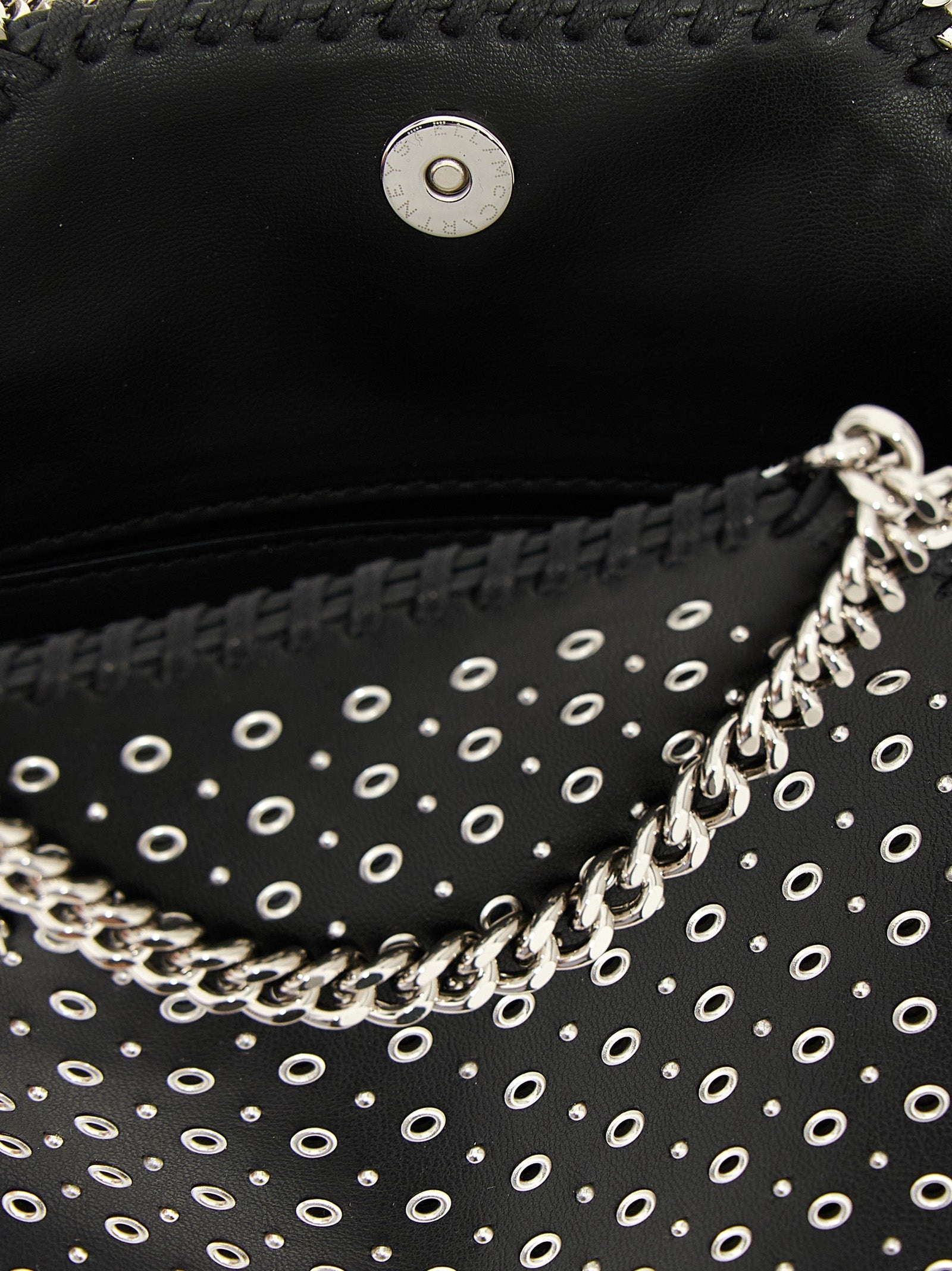 Tiny Falabella Hand Bags Black - 4