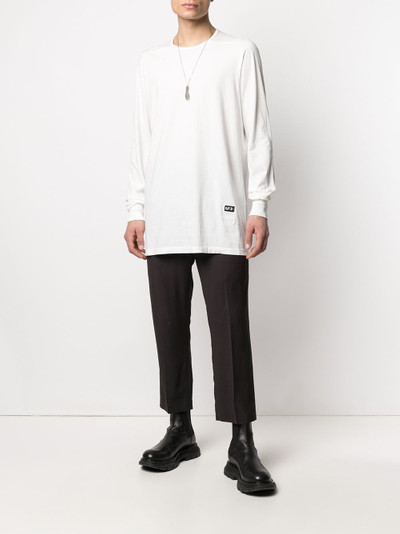 Rick Owens DRKSHDW logo-patch cotton t-shirt outlook