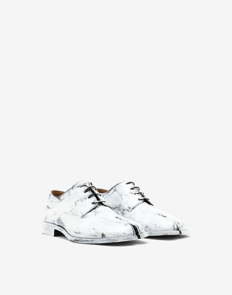 Maison Margiela Tabi Bianchetto lace-up shoes outlook