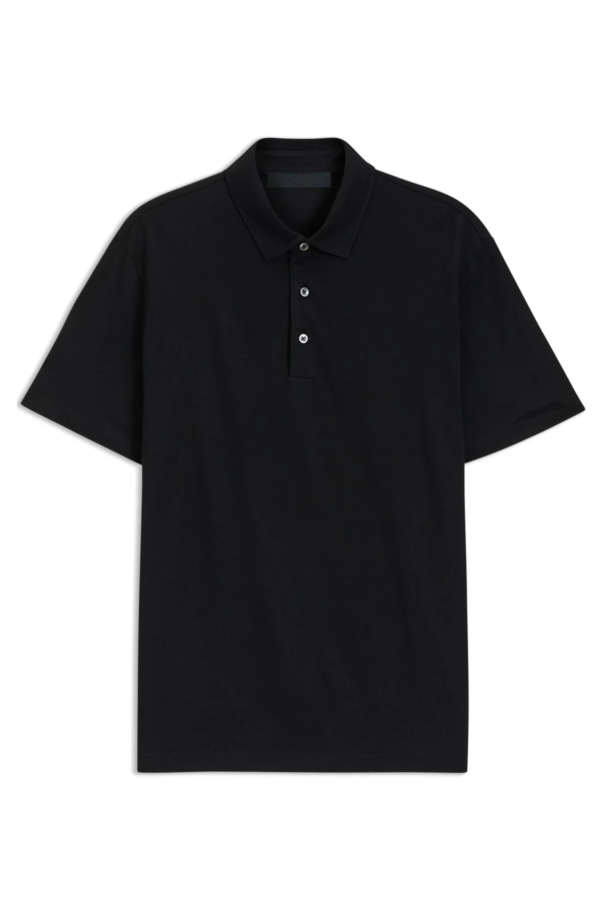 BECKHAM X BOSS POLO SHIRT IN COTTON AND SILK - 1