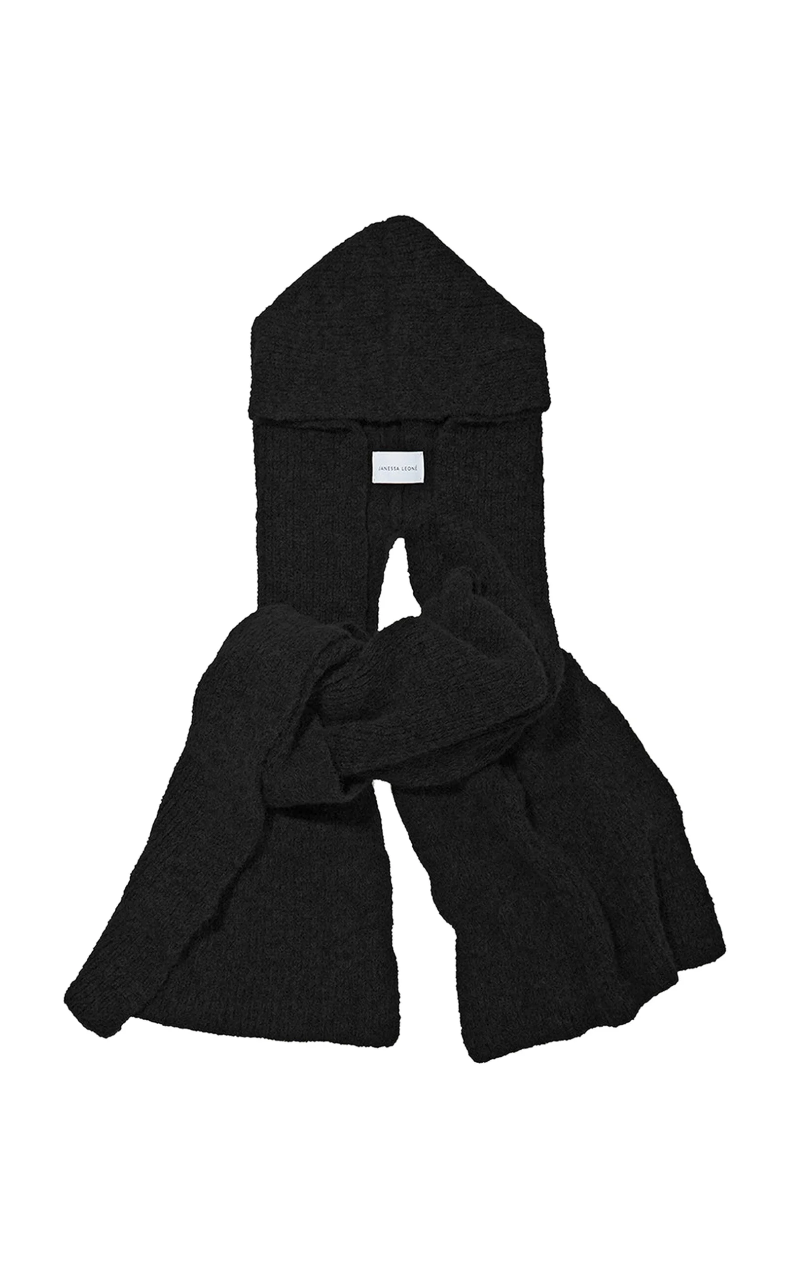 Benji Alpaca-Blend Headscarf black - 1