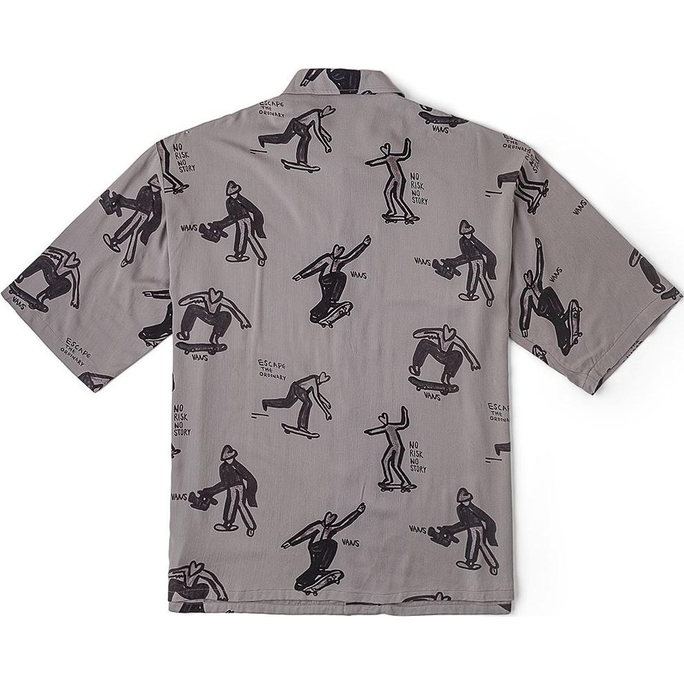 Vans  Asia Artist Collection Graphic Shirt 'Grey' VN000J2XDGC - 2