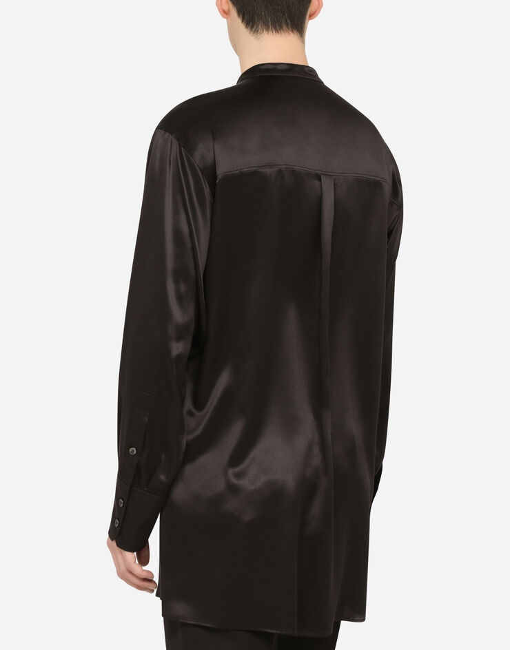 Silk satin shirt - 5