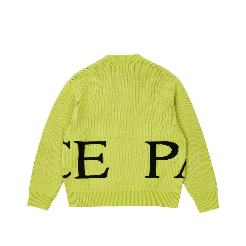 Palace Skateboards Guard Knit Lime S 【公式通販】