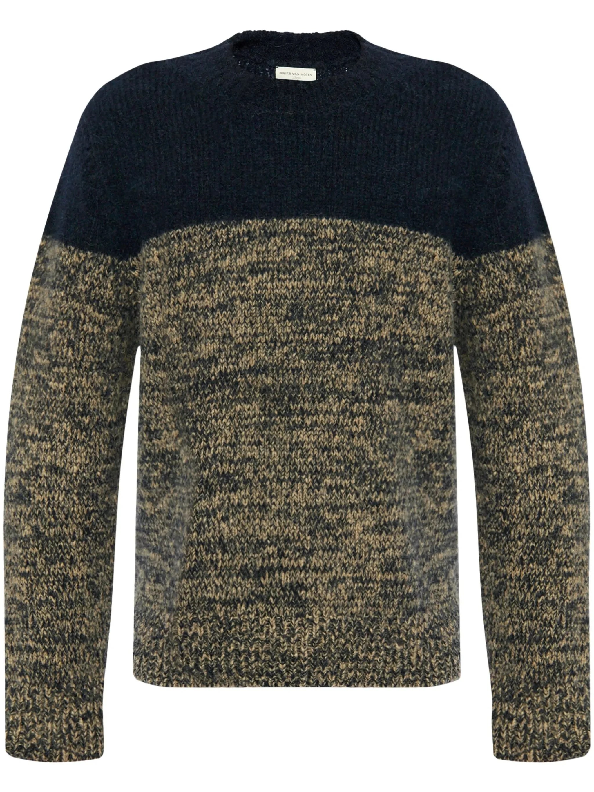 colour-block jumper - 1