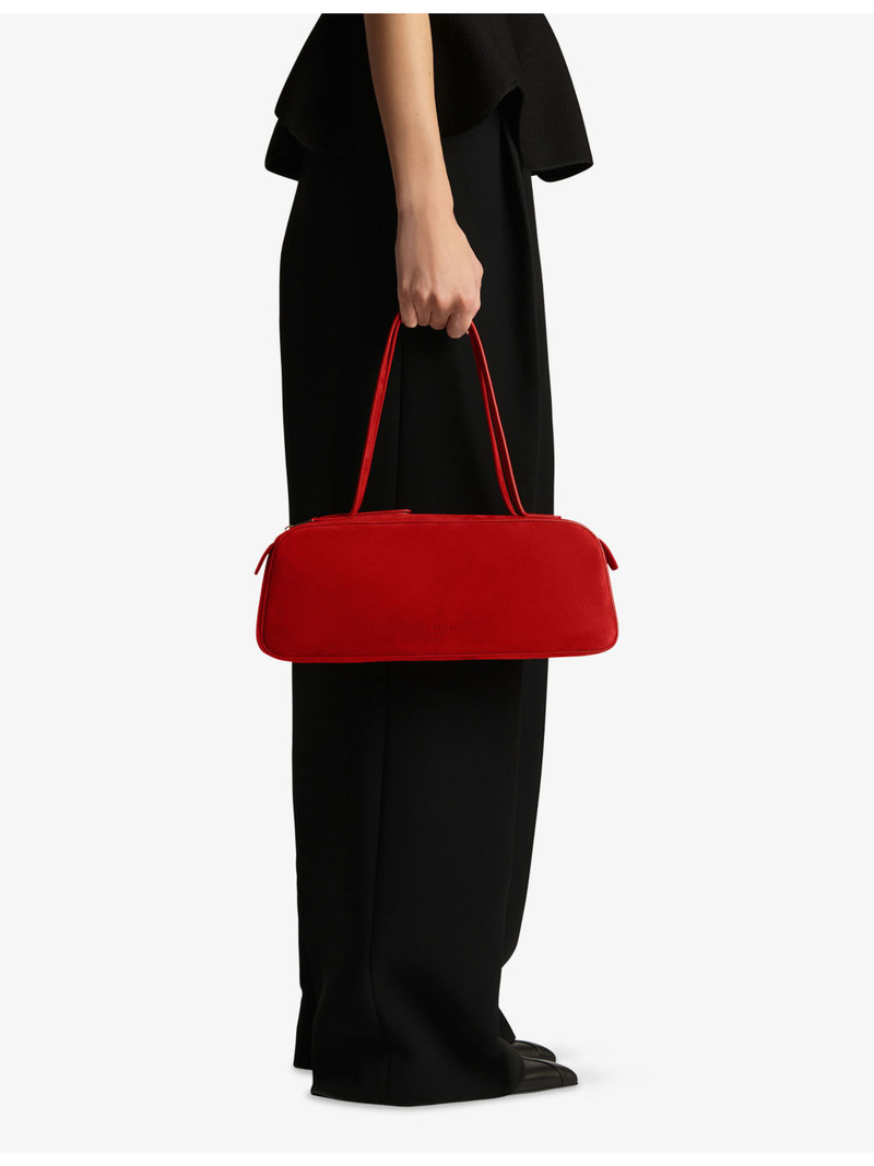 KHAITE Simona Suede Shoulder Bag outlook