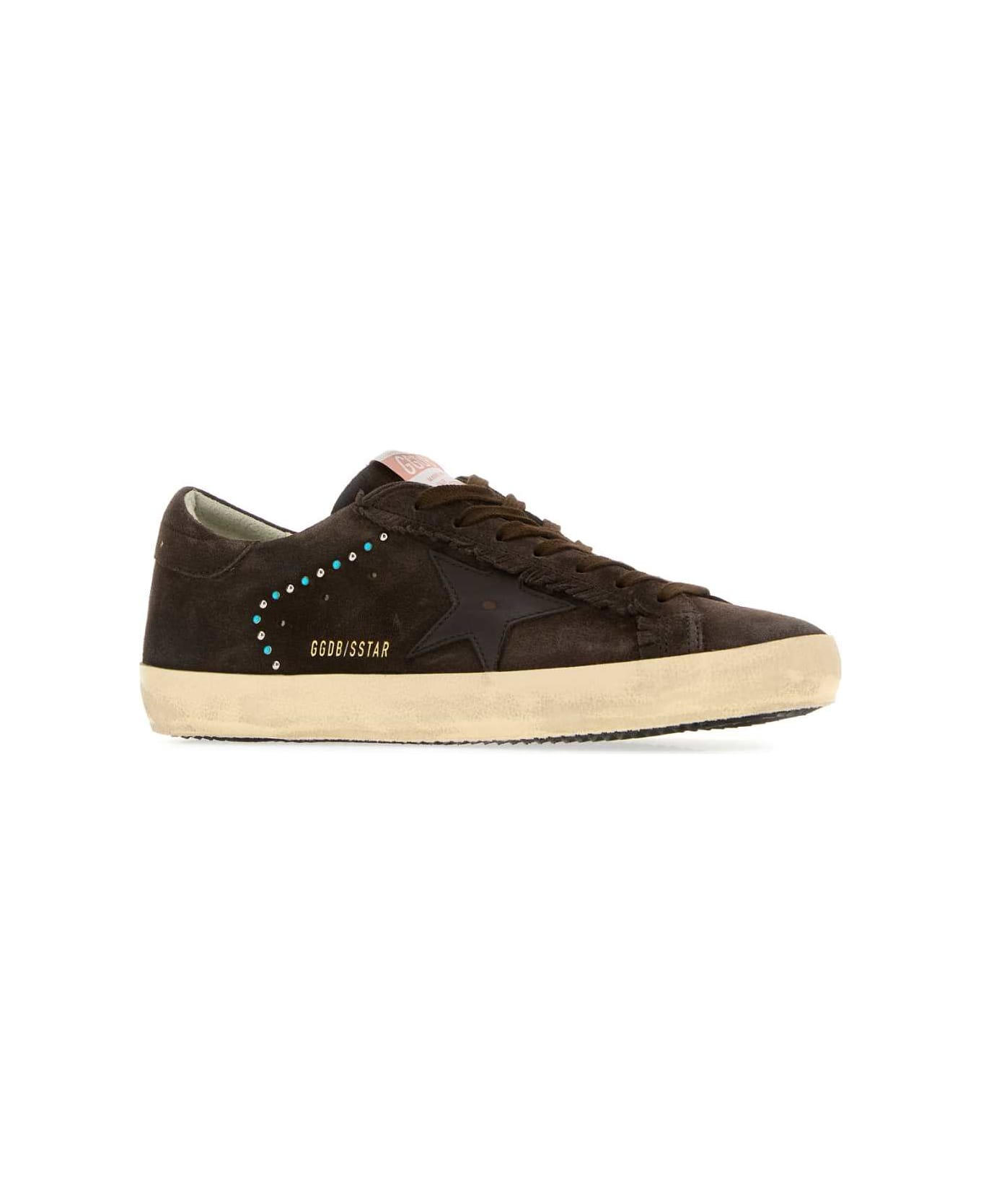 Brown Suede Super-star Sneakers - 2