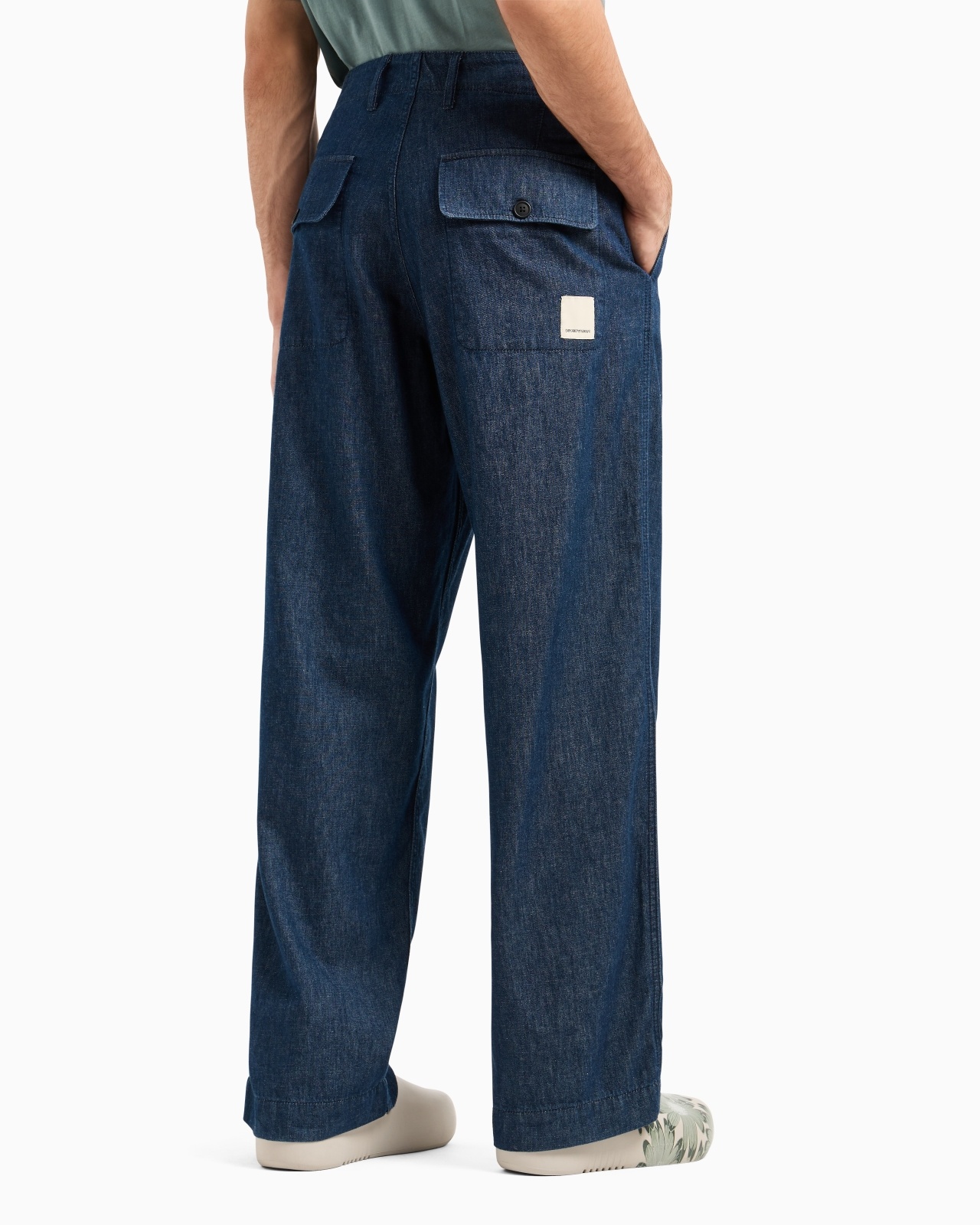 ASV CHAMBRAY DENIM TROUSERS FROM THE PEACE CAPSULE COLLECTION - 3