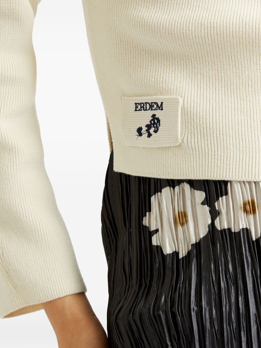 draped sweater - 7