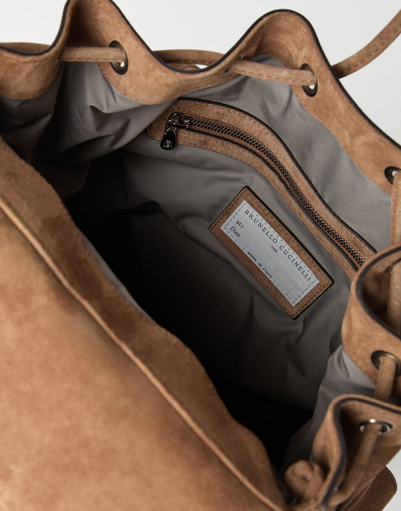 Suede city backpack 5