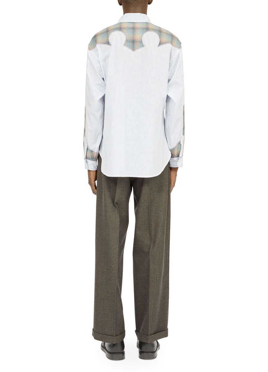 Pendleton yoke pinstripe shirt - 6