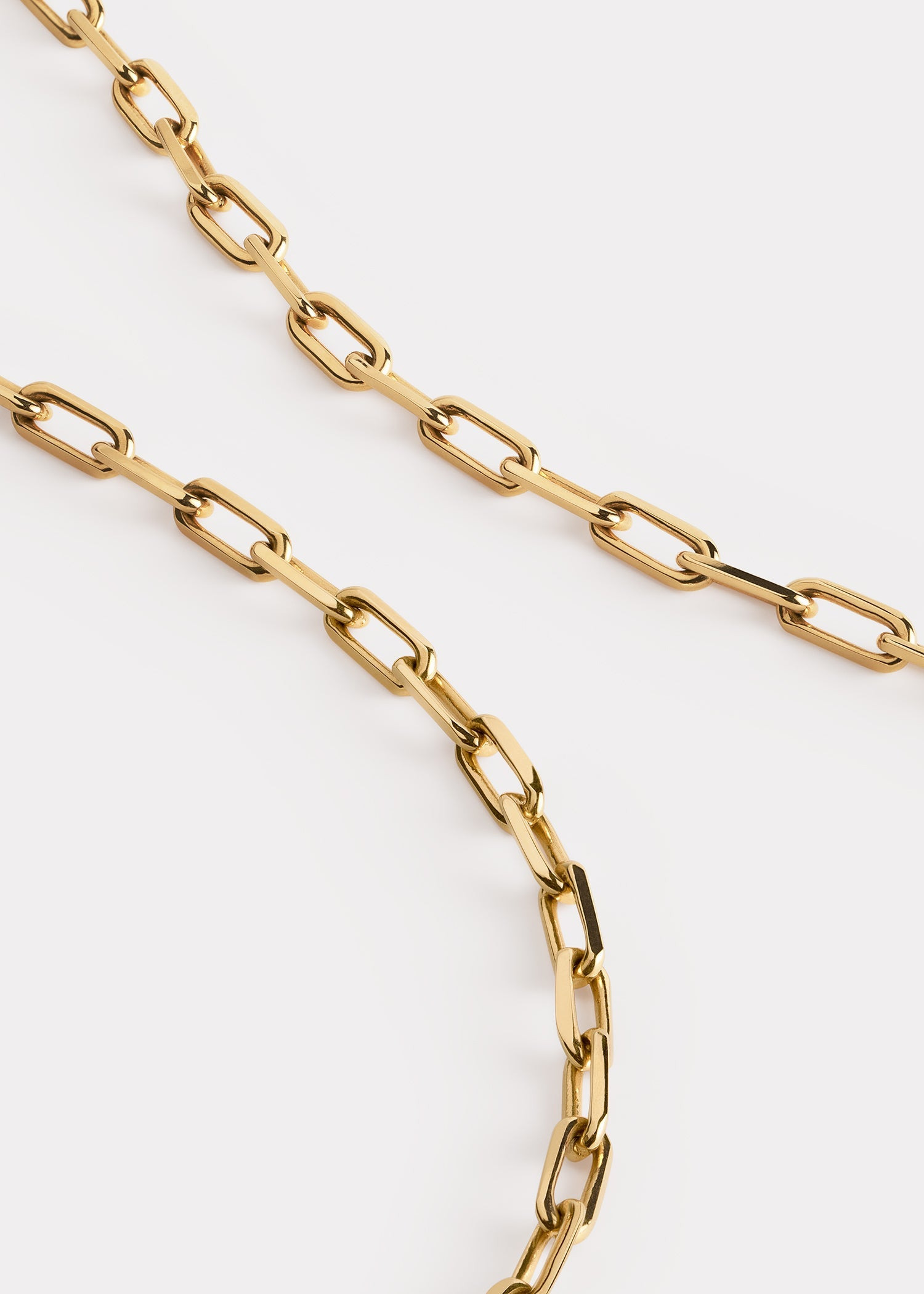 Crew-neck chain 18kt gold - 3