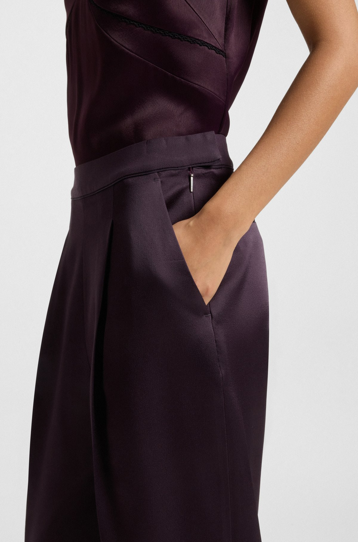 REGULAR-FIT TROUSERS WITH TAPERED LEG - 5