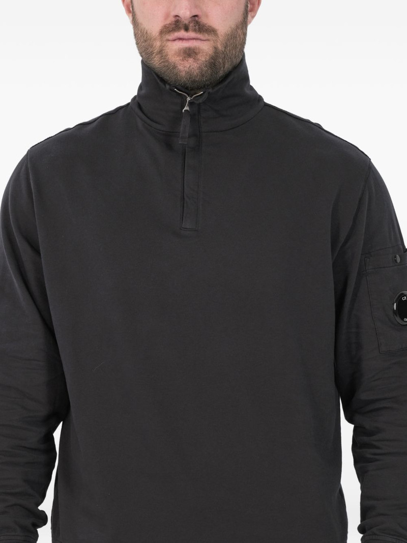 zip funnel neck sweatshirt 5