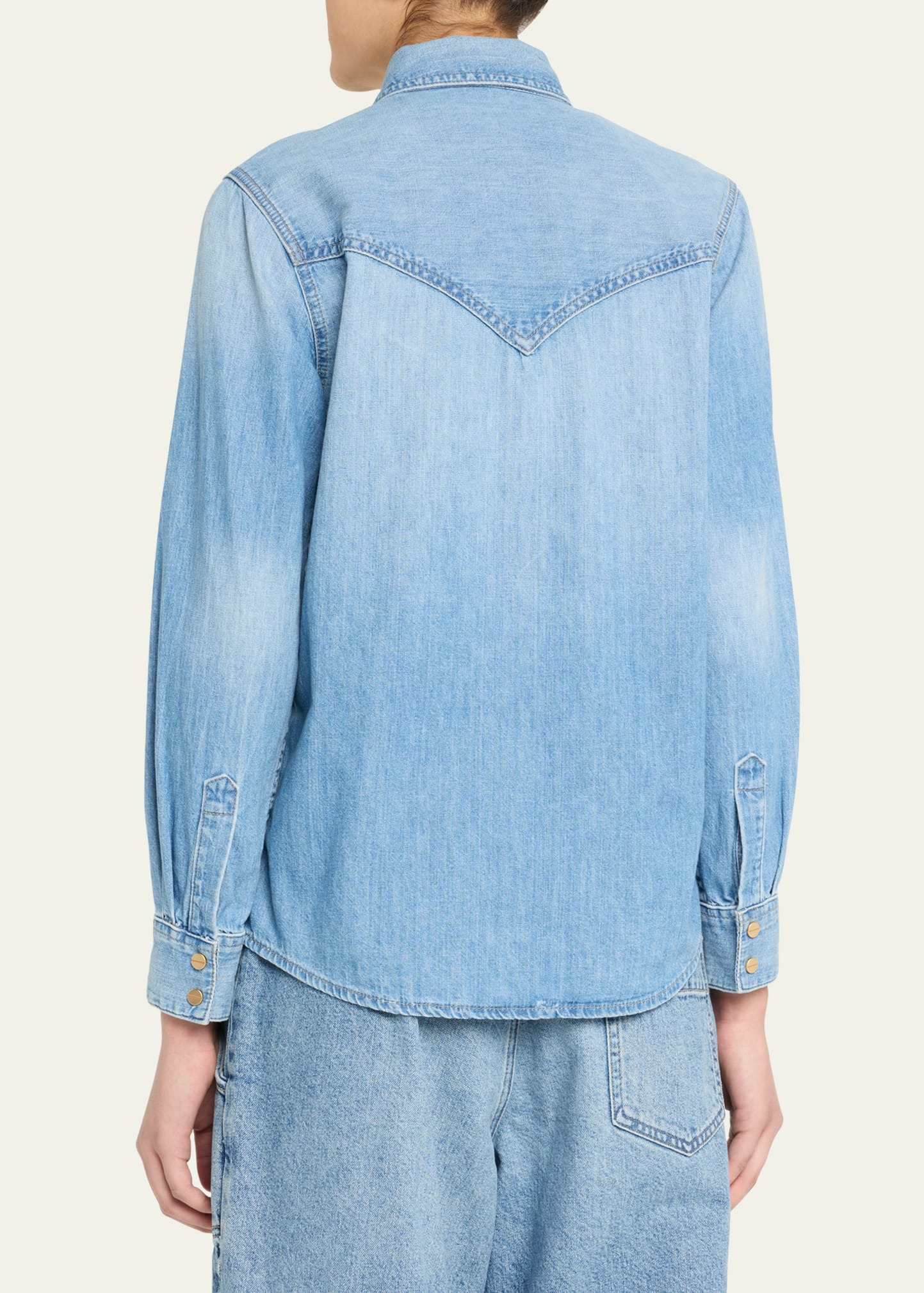 Cowboy Take Me Away Denim Shirt - 3