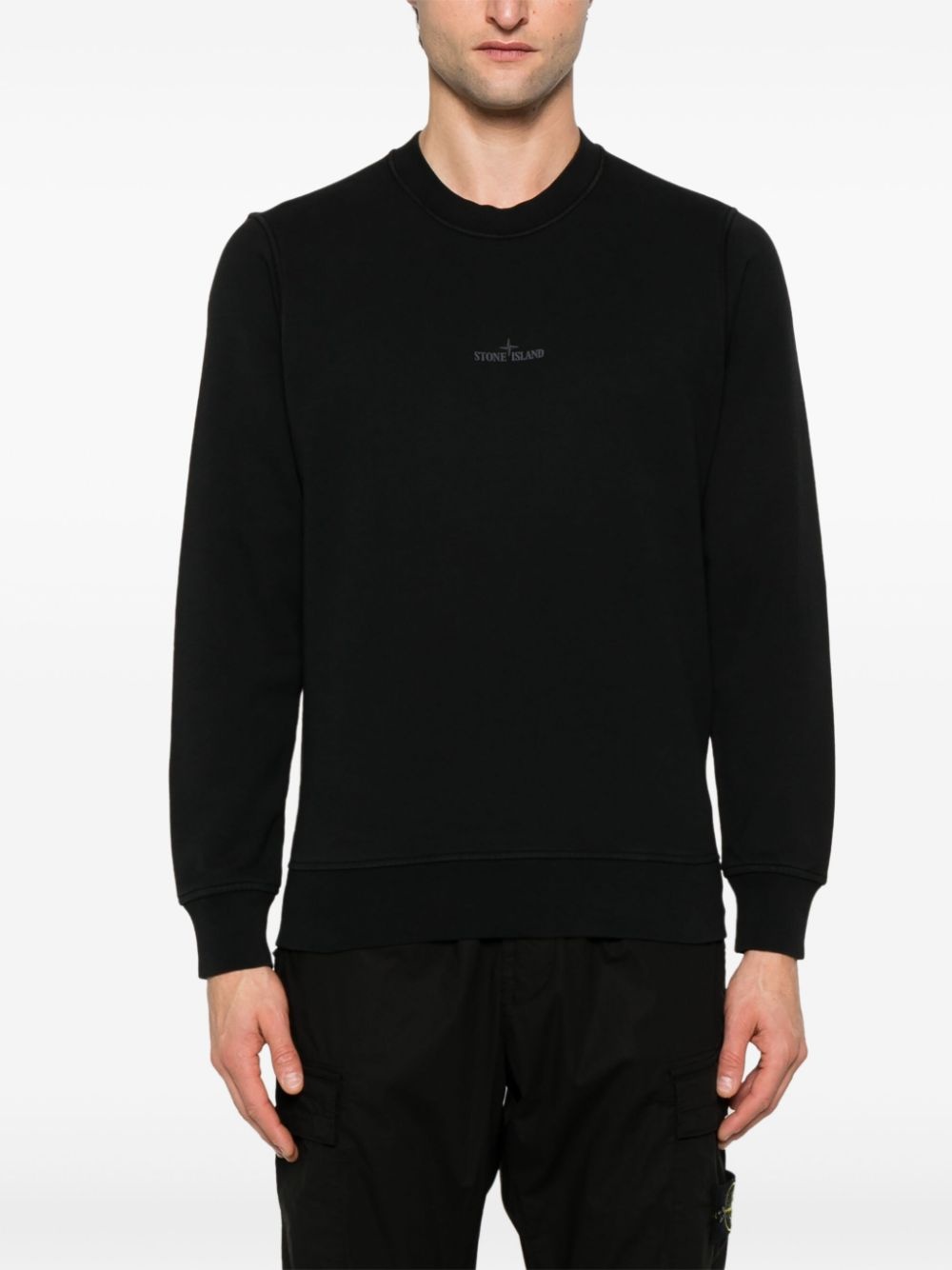 logo-print sweatshirt - 3