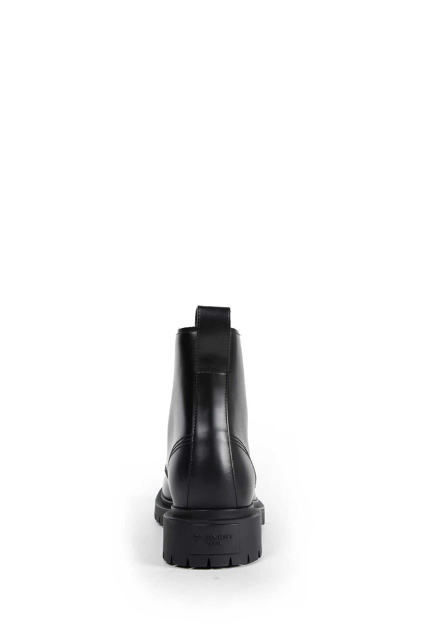 Leather Lace-up Boots - 3