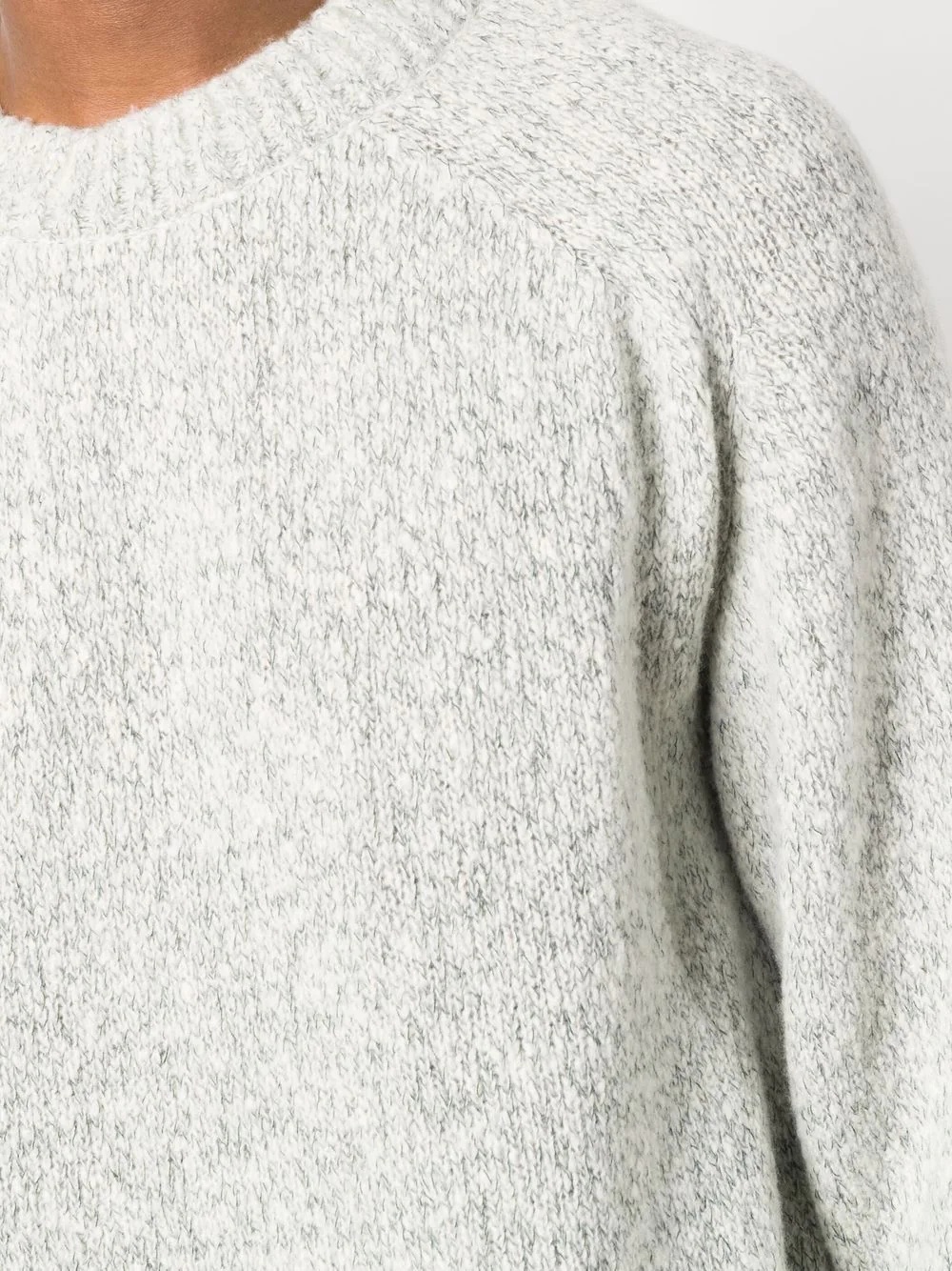 long-sleeved crew-neck jumper - 5