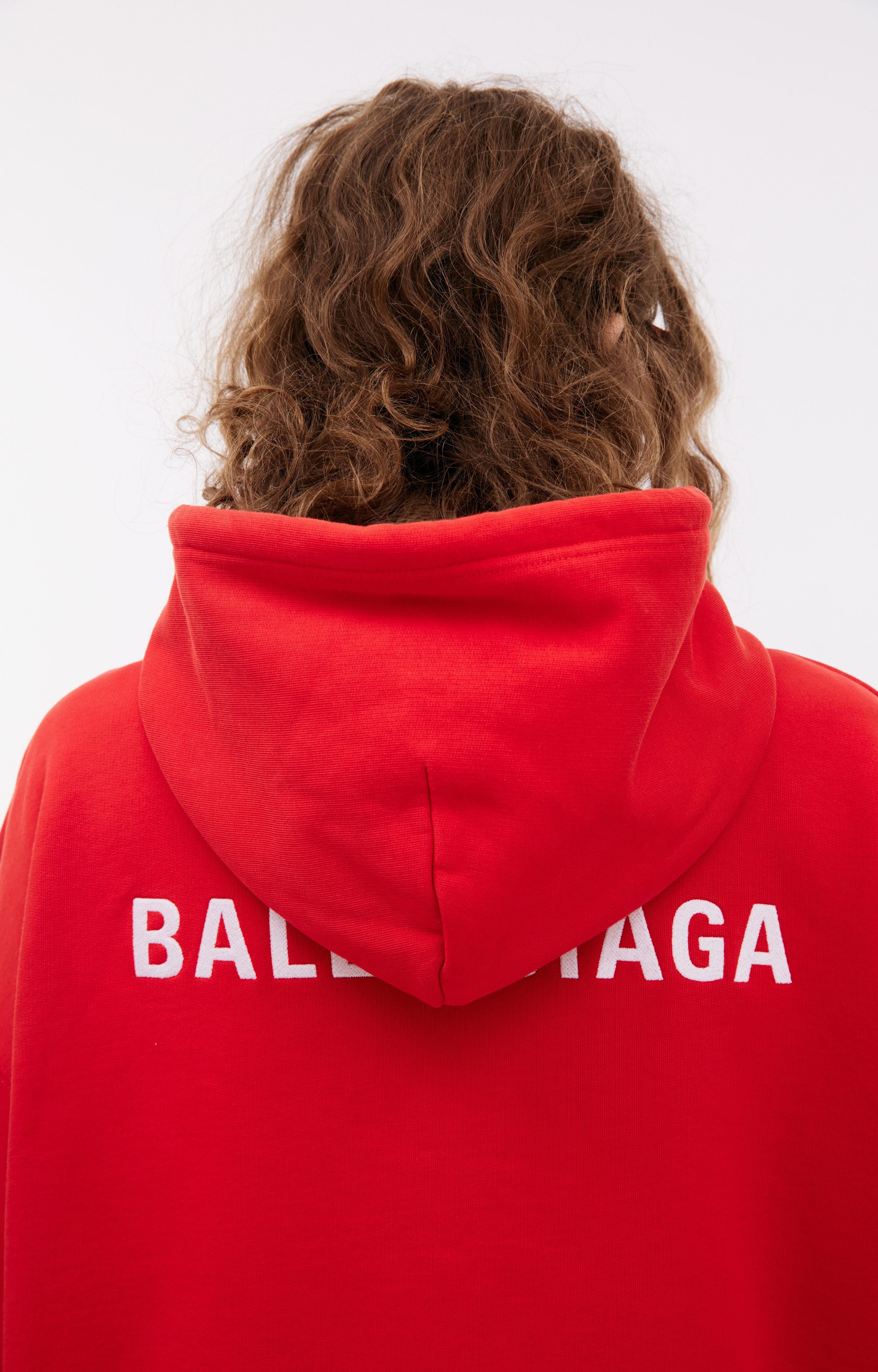 OVERSIZE LOGO HOODIE - 5