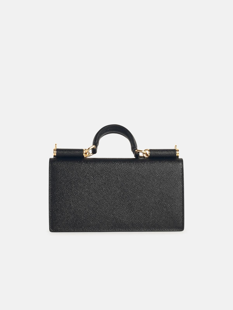 BLACK LEATHER WALLET 3