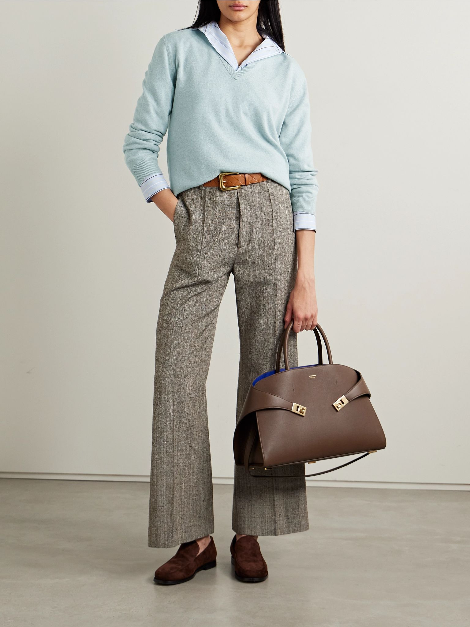 Cashmere sweater Light blue - 2