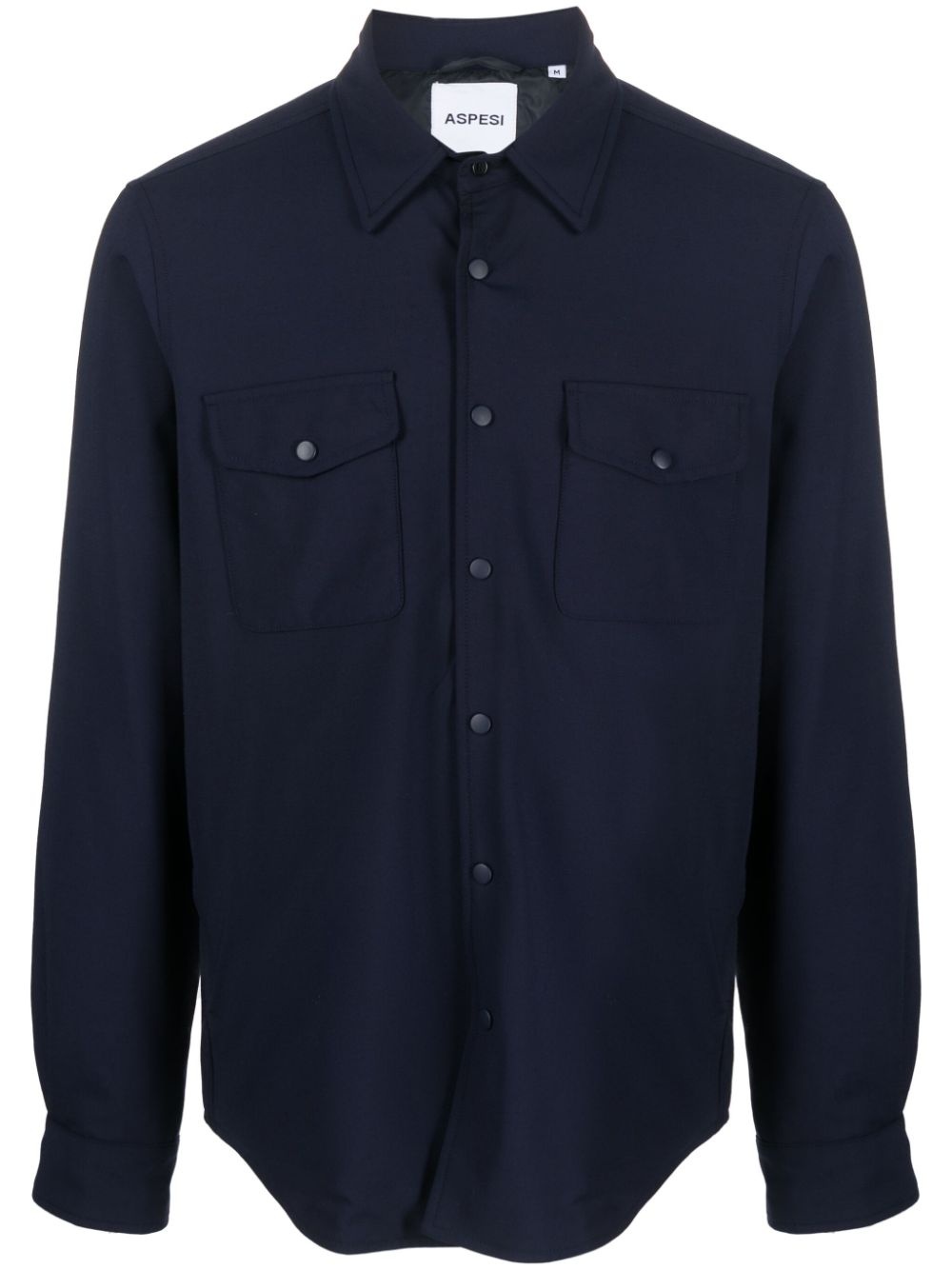 long-sleeve button-up shirt - 1