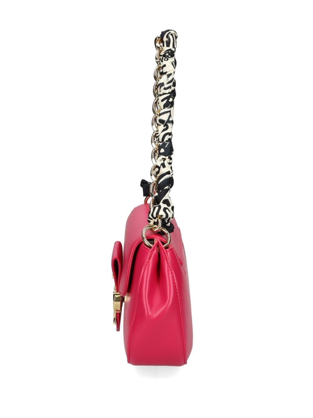 logo-plaque shoulder bag - 4