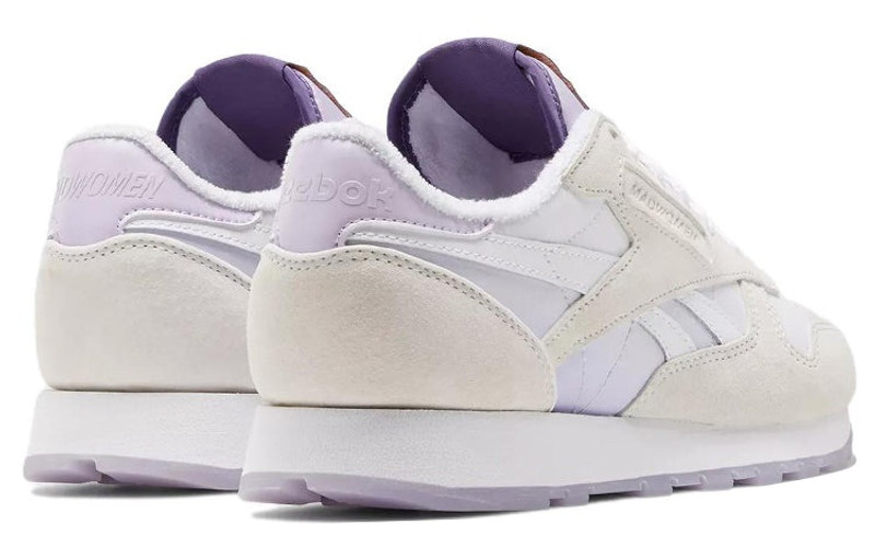Reebok (WMNS) Reebok MadWoman x Classic Leather 'White Purple Oasis' GW3828 outlook