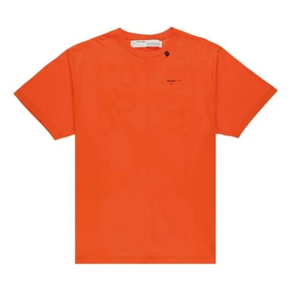 Off-White Abstract Arrows Embroidery Short Sleeve Oversize OMAA038F191850111910 - 1