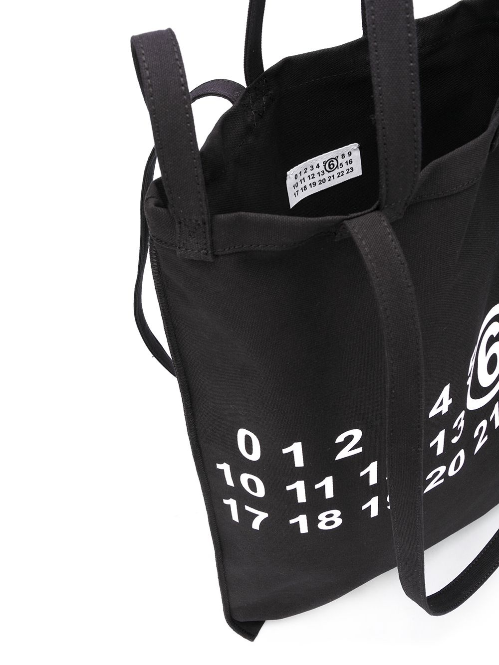 numbers logo shopper tote - 5