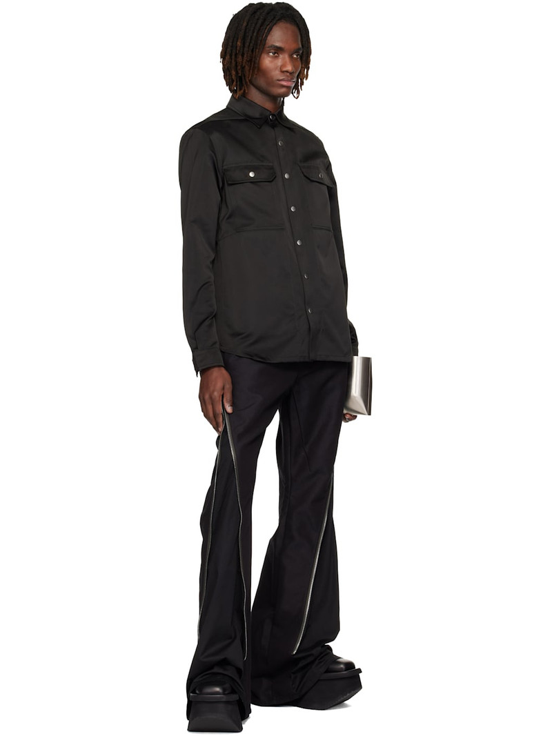 Rick Owens Black Temple Outershirt outlook