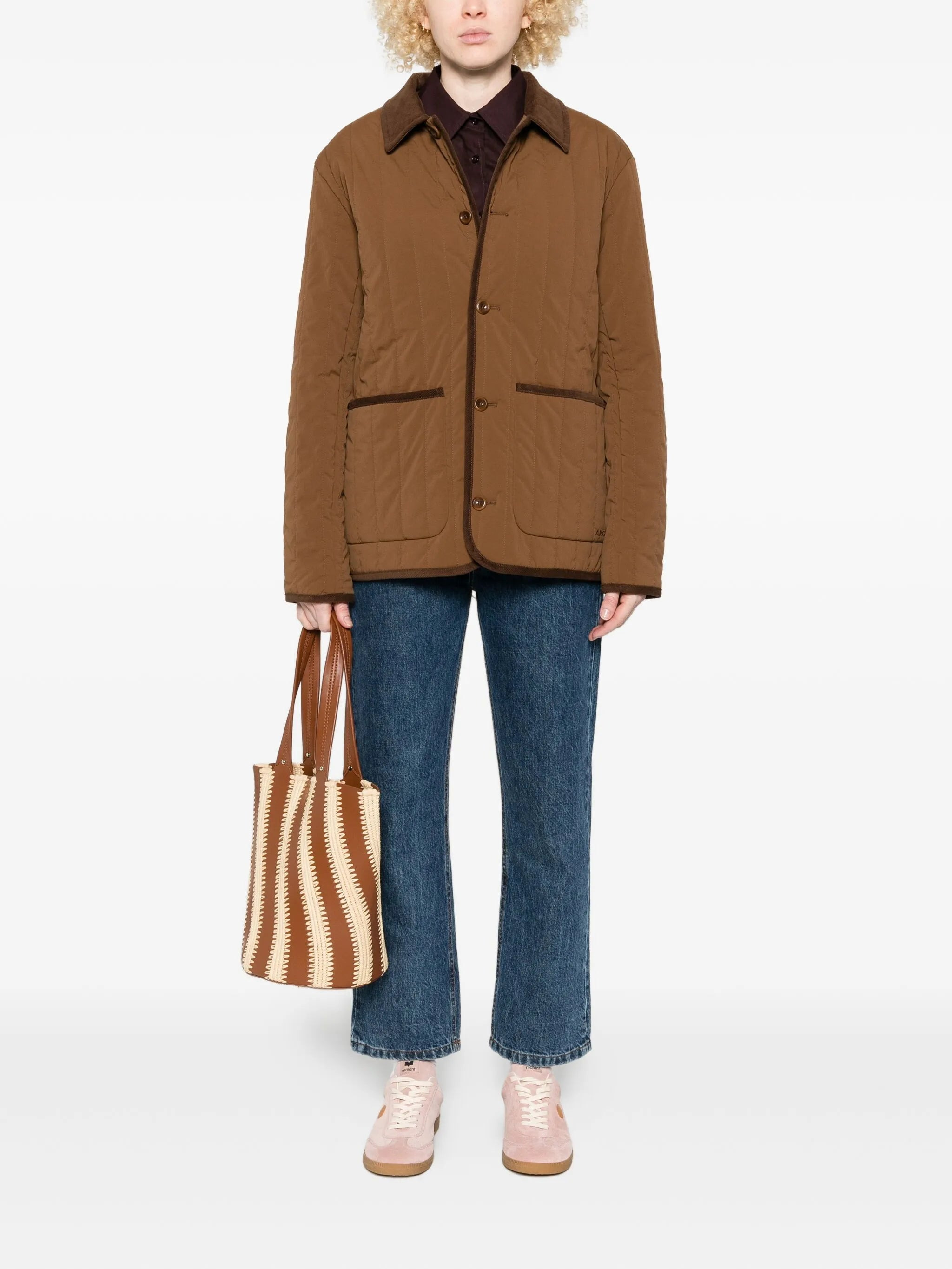 A.p.c. Quilted-pattern Jacket - 2