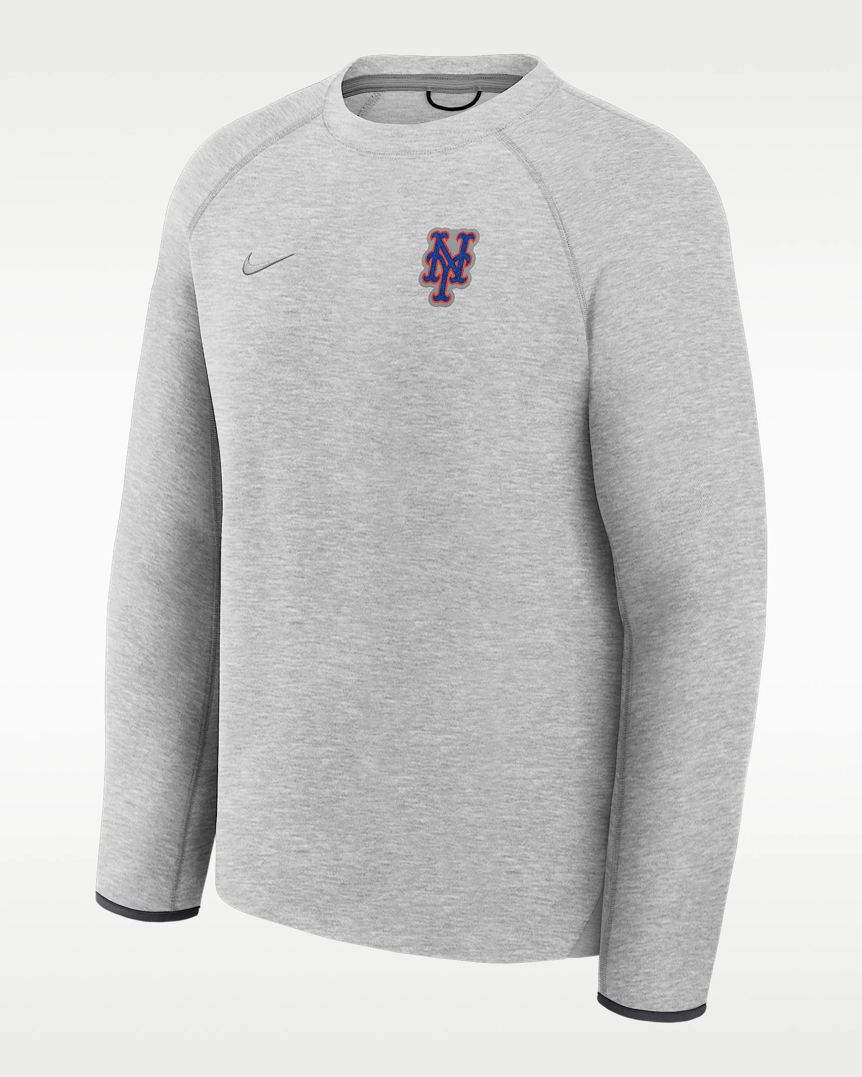 New York Mets Tech Fleece Men's Nike MLB Pullover Crew - 1